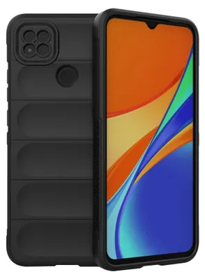 Produktbild von Techsuit Magic Shield Back Cover Hülle für Xiaomi Redmi 9C - Schwarz