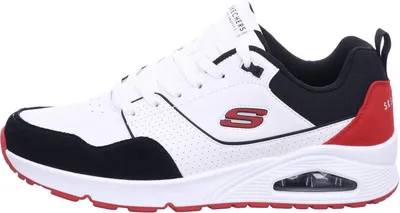 Zdjęcie produktu dla Skechers Street Uno - Retro One Trampki męskie 183020 Biały Czerwony, Rozmiar buta:47.5 EU