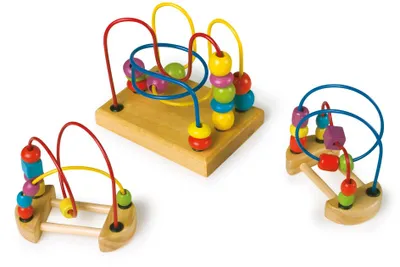 Produktbild von Motorikschleife natur, 3er Set