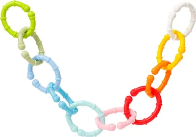 Produktbild von Fehn 10 Befestigungsring Set - Befestigungs Haken für Babyschale, Laufgitter & Bettchen - Greifringe Kinderwagenkette für Zuhause & Unterwegs - C-Ringe für Babys und Kleinkinder ab 0+ Monaten 10er Set C-Ringe