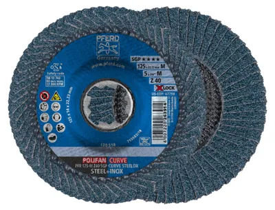 Produktbild von PFERD 67689053, 12,5 cm, 12200 RPM, 40 g, 10 Stück(e)