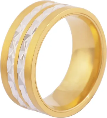 Produktbild von Akzent Herren-Ring aus Edelstahl