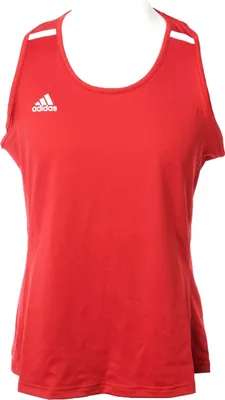 Produktbild von adidas Damen Team 19 Compression Muskelshirt, Power Rot/Weiß, 2XL