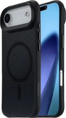 Image de imoshion Rugged Hybrid Carbon Case avec MagSafe pour l'Apple iPhone Air - Noir