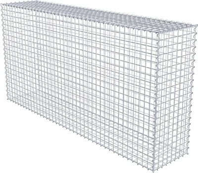 Obrázek produktu pro Gabion 200 cm x 100 cm x 40 cm (D x V x H), velikost ok 5 cm x 5 cm, spirála
