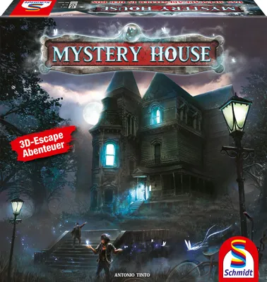 Produktbild von Schmidt Spiele Mystery House, Brettspiel, Flucht, Familienspiel