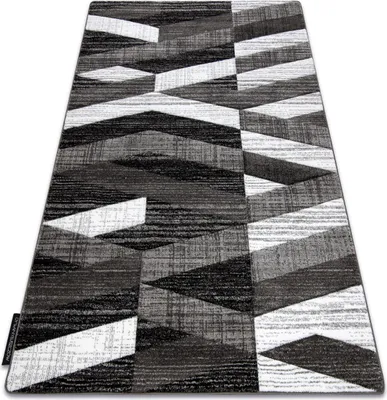 Produktbild von Teppich ALTER Bax Streifen grau Grau 80x150 cm