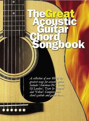 Produktbild von The Great Acoustic Guitar Chord Songbook