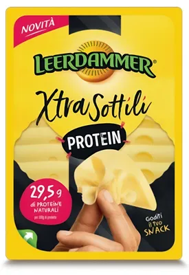 Image de Leerdammer, fines tranches protéinées, 80 g