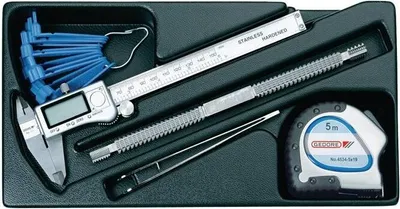 Zdjęcie produktu dla Gedore 1402692 1500 E-711 L Tool organiser insert (L x W x H) 158 x 310 x 42 mm