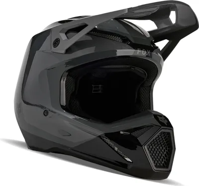 Produktbild von FOX V1 Nitro MIPS Jugend Motocross Helm, schwarz/grau, Y/S (49/51)
