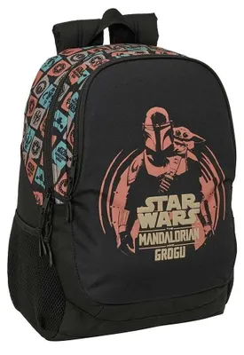 Produktbild von Safta Mandalorian & Grogu 23l Rucksack Schwarz  Kinder Schwarz One Size