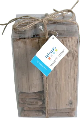 Produktbild von Artemio Treibholzblöcke, 500 g, Braun (von 8 cm bis12 cm)