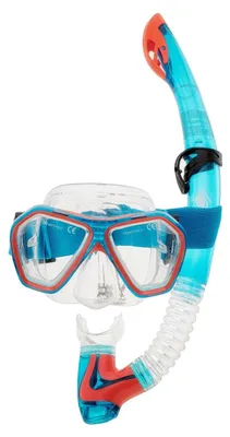 Zdjęcie produktu dla Dziecięcy Zestaw do Nurkowania Aquawave Fisher JR Set BLUE/TRANSPARENT