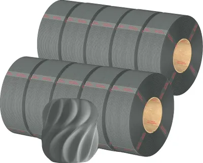Obrázok produktu pre PLA vlákno, 10 kg bez cievky, kompatibilné s FDM 3D tlačiarňami, 10 kg textúra sivá