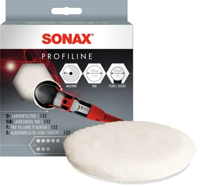 Immagine prodotto di Tampone di lucidatura in Lana SONAX 133 mm