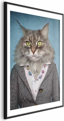Produktbild von Posterpapier Poster - Lady Cat 29.7x42 cm Tiere g-B-0128-ao-a