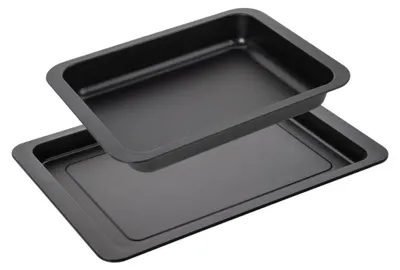 Image de Ensemble de 2 plats de four rectangulaires 42 x 29 cm et 36 x 27 cm Zenker Special Countries