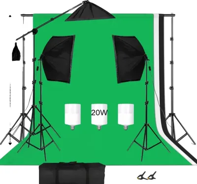 Obrázok produktu pre Súprava fotoštúdia, osvetlenie softbox, nastaviteľný statív, fotografická súprava-35