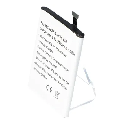 Produktbild von Baterie vhodné pro Microsoft Lumia 929, Lumia 930, RM927 baterie BV-5QW