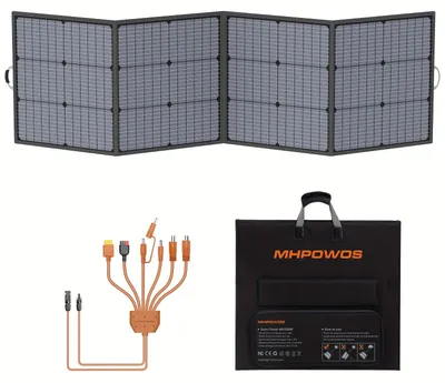 Produktbild von Solarpanel – Solarmodul – Photovoltaikpanel – Tragbares Solarmodul – Faltbares Solarmodul – 220W Leistung