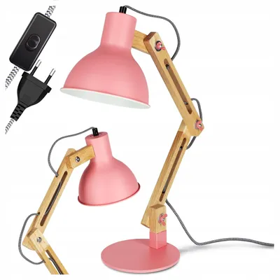 Produktbild von Smartled Schreibtischlampe LED E27 Verstellbar Rosa