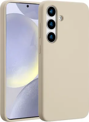 Produktbild von Accezz Liquid Silikoncase mit MagSafe Samsung Galaxy S25 Plus - Stone