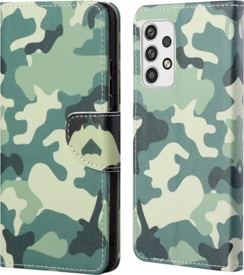 Produktbild von Samsung Galaxy A23 Hülle - Coverup Klapphülle - Camouflage
