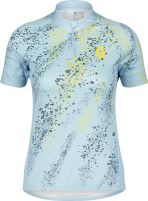 Produktbild von Scott Kurzarm Fahrradtrikot - ENDURANCE 30 SS LADY - Gelb/Blau XS