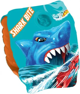 Zdjęcie produktu dla Płetwy Shark Bite dla chłopców, 25 cm, PVC, niebieskie