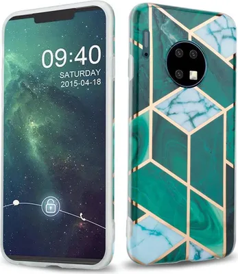 Produktbild von Cadorabo Schutzhülle für Huawei MATE 30 Hülle in Grün TPU Handyhülle Etui Case Cover