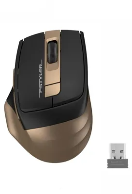 Zdjęcie produktu dla A4tech FG35, FSTYLER bezPrzewodowa Mysz, bronzov
