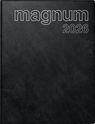 Image de rido/idé 7027042906 | Calendrier livre mod. magnum 2026 | 183×240 mm, plastique, noir