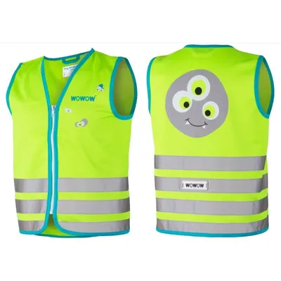 Produktbild von Wowow Sicherheitsweste Crazy Monster Jacket für Kinder, WOWOW, Größe XS, grün