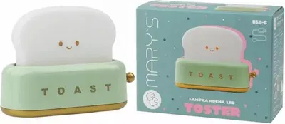 Immagine prodotto di Luce notturna per tostapane per bambini verde + cavo USB MW20720