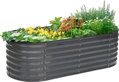 Produktbild von Kondela Metall Hochbeet Sadan Typ 2 - Anthrazit