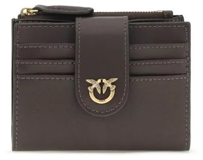 Image de PINKO portefeuille en cuir de veau marron 103610A0F1_M12Q