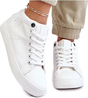 Produktbild von Klassische High-Top-Sneaker für Damen Big Star LL274002 Weiß 40
