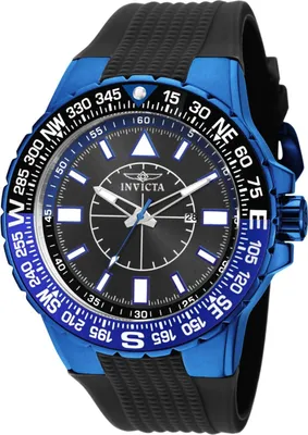 Produktbild von Invicta Aviator 19269 - Pánské Náramkové Hondiky - Quartzové - Nerezová ocel s černým ciferníkem - 52mm