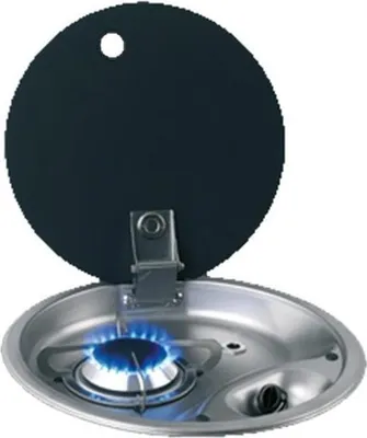 Produktbild von CAN FC1345 Gaskochfeld mit 1 Brenner und integrierter Glasplatte