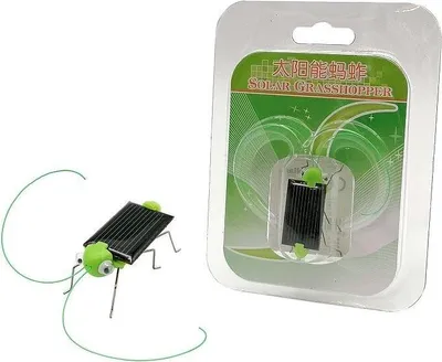 Produktbild von Solarbetriebenes Heuschrecke Spielzeug, 5,5 x 4,5 cm
