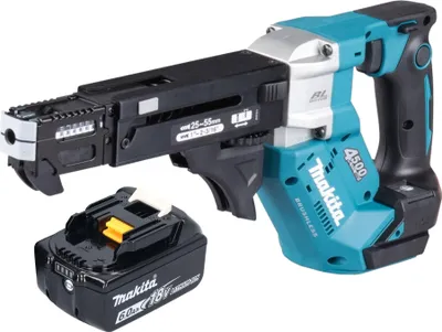 Zdjęcie produktu dla Makita DFR 552 G1 akumulatorowa wkrętarka z magazynkiem 18 V 25 - 55 mm bezszczotkowa + 1x akumulator 6,0 Ah - bez ładowarki