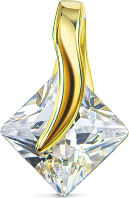 Produktbild von Anhänger 333 Gold 8 Karat mit Zirkonia Stein in edlem Design für Damen
