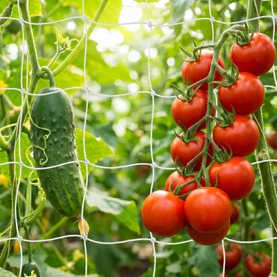 Obrázok produktu pre Oporná sieť pre rastliny 1,35 x 2,7 m, 2 ks, plast, odolná voči UV žiareniu, pre záhradu