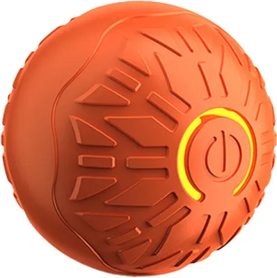 Produktbild von INF Interaktives Katzenspielzeug: Elektrischer Rollball für Haustierspaß Orange