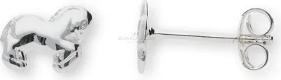 Produktbild von JuwelmaLux Kinder Ohrstecker 925 Sterling Silber Pferde JL16-06-0040
