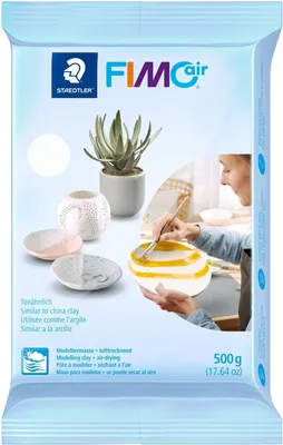 Zdjęcie produktu dla Modelina FimoAir 500g biała opakowanie 12 sztuk