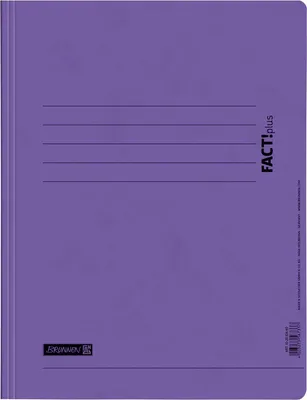 Produktbild von Schnellhefter A4 Karton 375g/qm violett Packung mit 25 Stück