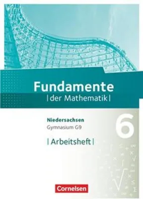 Immagine prodotto di Fundamente der Mathematik 6. Schuljahr. Arbeitsheft mit Lösungen. Gymnasium Niedersachsen