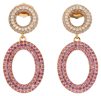 Produktbild von NAHIMA damen ohrringe - roségold pink NAHIMA damen ohrringe - roségold pink, onesize